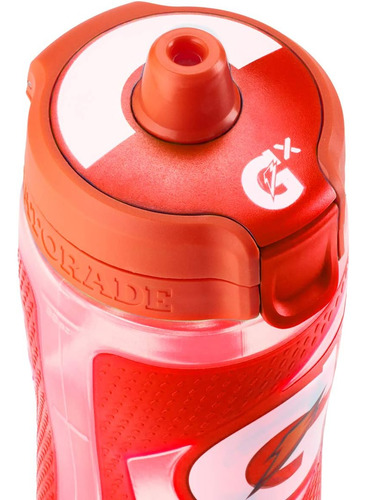 Garrafa Gatorade Gx Bottle 30 Oz 887 Ml - Red Cor Vermelho