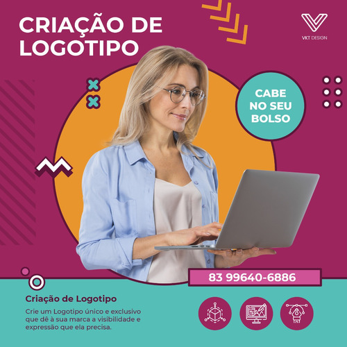 Imagem 3 de 3 de Design Gráfico, Criação De Logotipo, Identidade Visual