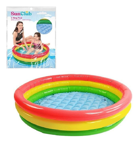 Piscina Inflável Redonda Infantil Criança 95l