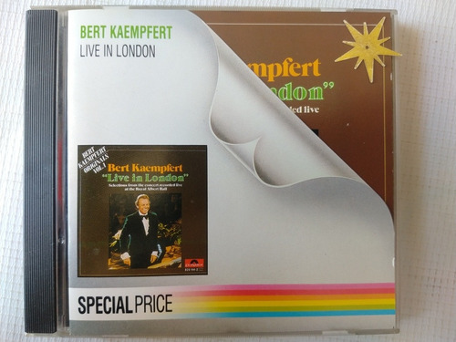 Bert Kaempert Cd Live In London (Usado)