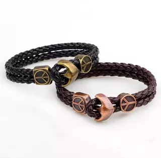 Pulsera Juvenil Unisex Ancla Peace & Love