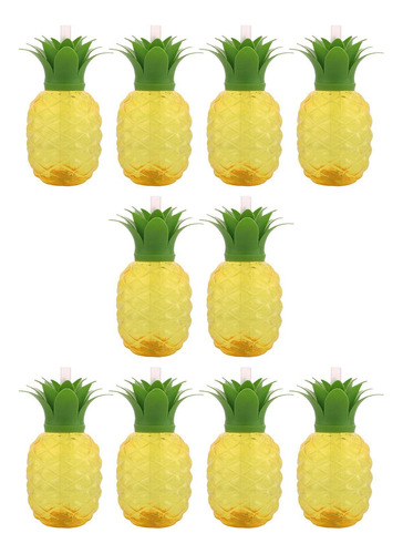10x Pineapple Water Bottle 16.9oz Drinks Creative Leakproof