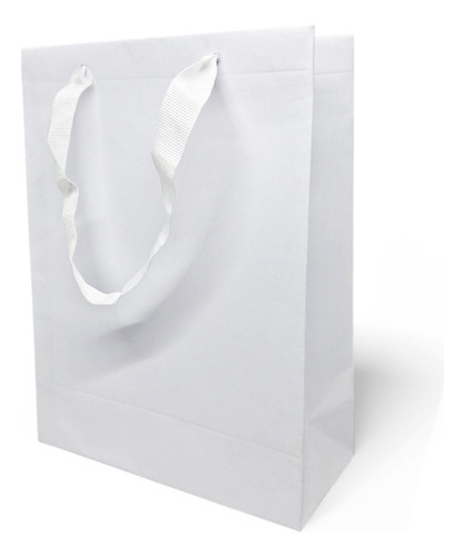 Sacola De Papel Offset P Com Alça Prática Unidade 20 Cm