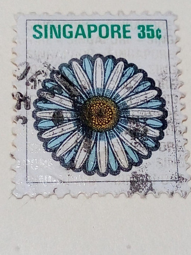 Estampilla Singapur 1044 A1