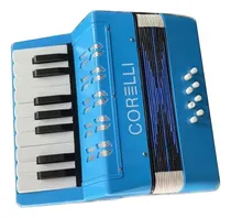 Comprar Acordeón Para Niño Corelli Whc104 Sbl Tipo Piano - Celeste