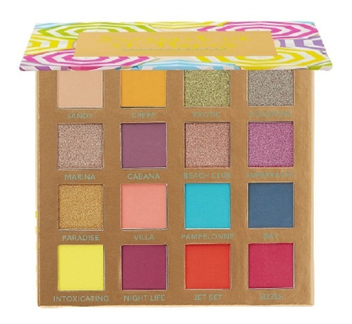 Bh Cosmetics Paleta De Sombras Summer In St Tropez (usa)