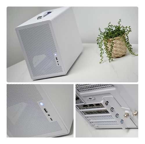 Maquy Matx 21.5l Caixa De Computador De Pequeno Formato, Nen