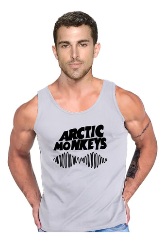 Polera Diseño Arctic Monkeys Rock Musculosa Tank Gym Life 