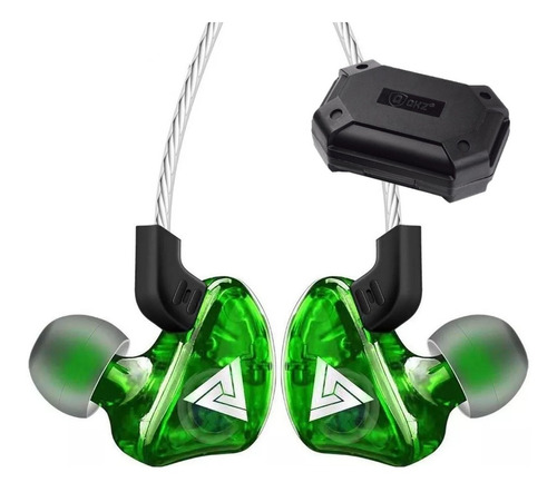 Audífonos in-ear QKZ CK5 verde