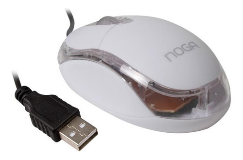 Mouse Pc Cable Usb Laptop Notebook Noga Ng-611 Luminoso Colores