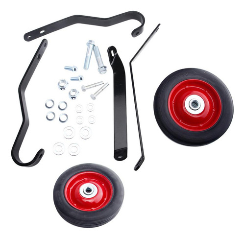 2 Pc Rueda Con Soporte Y Pernos De Montaje For Pw50, Py50,