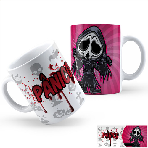 Taza Cerámica Scream Ac Calidad