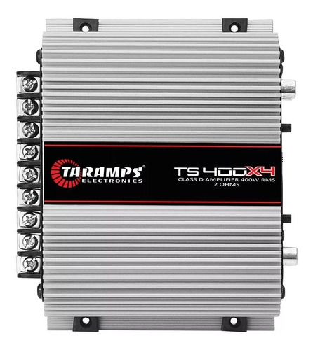 Modulo Amplificador Taramps Ts400 X 4 Canais 400 Rms Digital