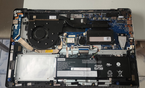 Notebook Lenovo Ideapad 3i I7-1165g7 Defeito E Tela Quebrada Prateado
