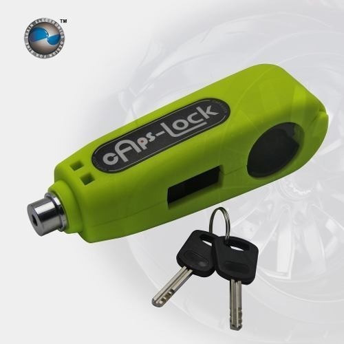 Traba Con Llave Para Manillar De Moto Caps Lock