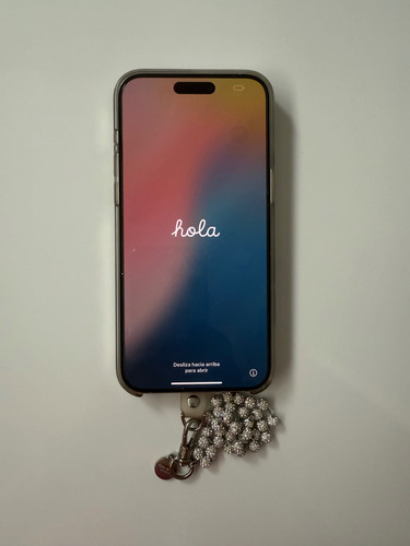 Iphone15 Promax 1tb Impec +apple Clear Case+pulsera Strass Plateado (Usado)
