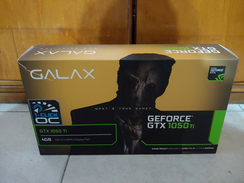 Caja Vacia De Placa De Video Galaxy Geforce Gtx 1050ti 4gb (Usado)