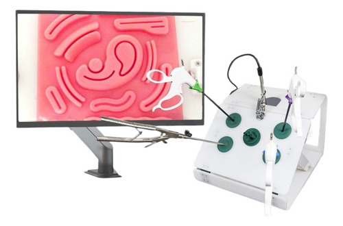 Simulador De Cirugía Laparoscópica Con 10 Model Reutilizable