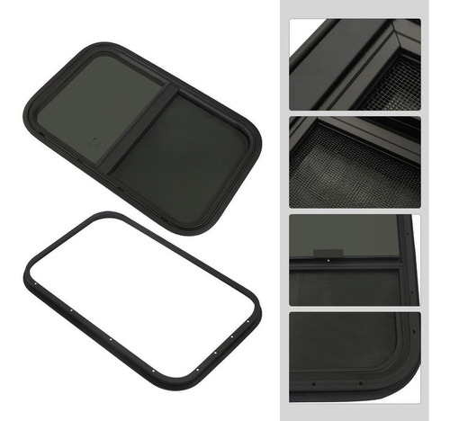 Ventana Remolque 24 X 15 X 1-1/2 Horizontal Slide