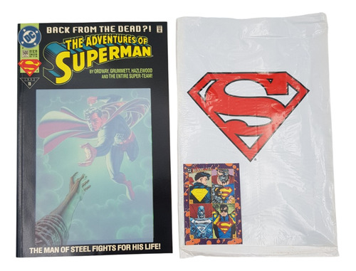 Dc Comic The Adventures Of Superman 500 Back From The Dead 
