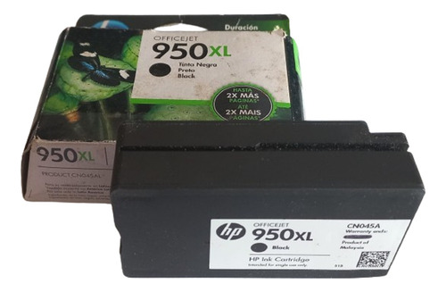 Cartucho De Tinta Impresora Hp Cn045al Bk No 950xl Original