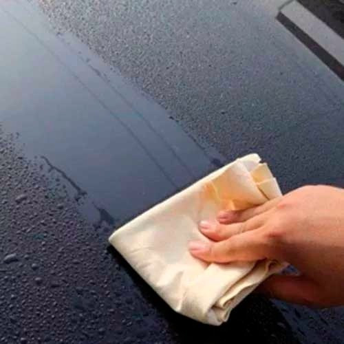 Imagen 3 de 9 de Paño Sintetico Gamuza Chamoi Extra Absorvente Auto Hogar