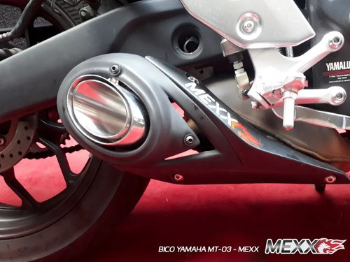 Imagem 6 de 7 de Escapamento Esportivo Yamaha Mt 03 Taylormade Mexx Cod.128