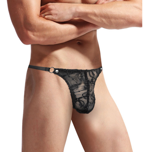 Calzoncillos Tanga De Encaje Con Espalda T Hombre Ropa Inter