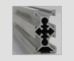 Imagem 1 de 3 de Perfil Estrutural De Alumínio 20x40 Básico