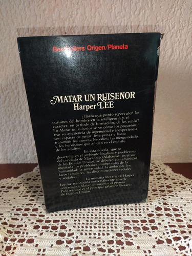 Matar Un Ruiseñor De Harper Lee (Usado)