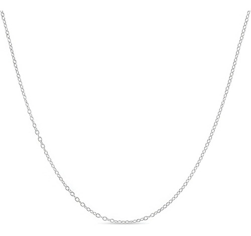 Kezef 925 Sterling Silver 1.5mm Cable Chain Neckalce Made In