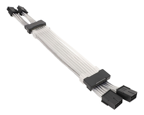 Cabo De Extensão De Placa Gráfica Argb 2x8pin Gpu Power 30cm
