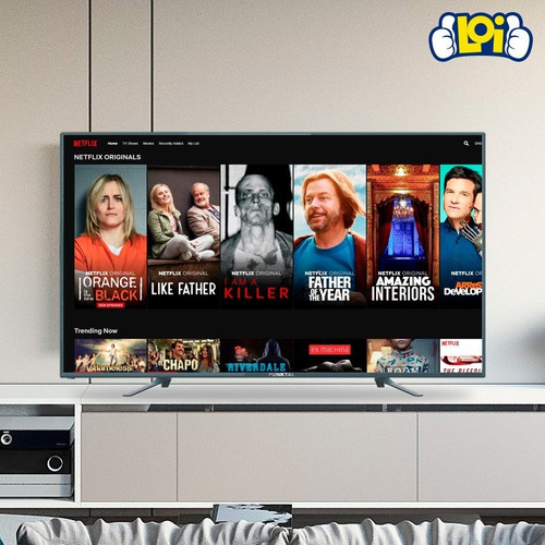 Imagen 2 de 4 de Smart Tv Punktal 32' Wifi Acceso Directo Netflix Youtube Loi