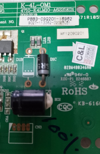 Placa Inverter Para Tv Hbtv-32l06hd 4710-k4lm10-a6225k01 (Usado)