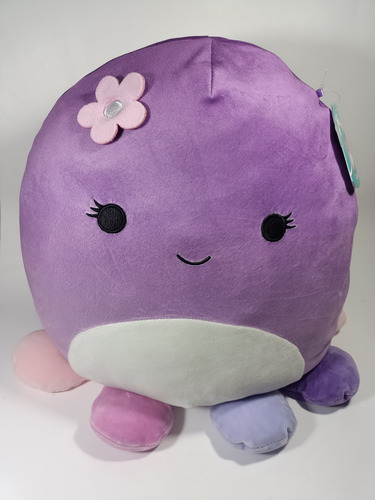 Peluche Grande Squishmallows Pulpo Beula 40 Cms Envío Gratis