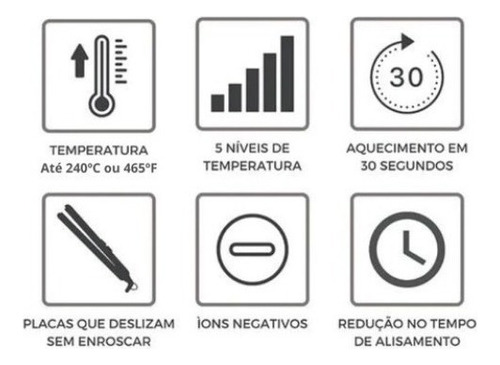 Prancha Nano Titanium Pro - Liso Extremo - 2 Em 1