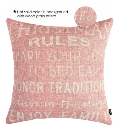 Trendin Farmhouse Capas De Travesseiro De Natal 18x18 Decora