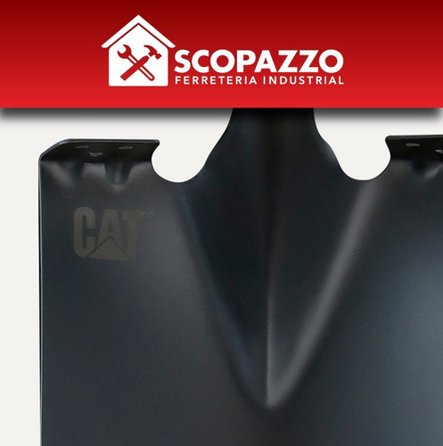 Imagen 4 de 8 de Pala Punta Redonda De Acero Cat K10-102 Mango D Dielectrica