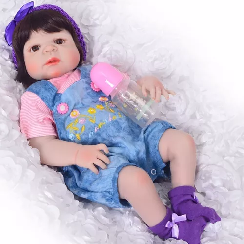 Bebê Reborn Boneca Realista Brinquedo Criança Pronta Entrega