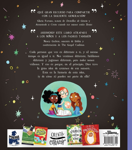 La Gran Idea De Dios, Trillia Newbell, Poiema, Cuentos Niños
