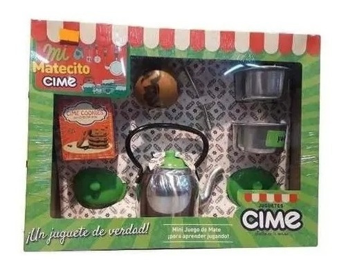 Juego Set Mate Cime Mi Matecito Aluminio 9 Piezas