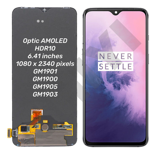 Aplicável A: Tela Amoled Para Oneplus 7 Gm1901 Gm1900