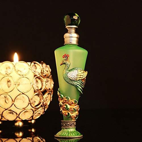 Imagen 6 de 9 de Botellas Yufeng, Estatuilla De Pavo Real De Peltre, Botella
