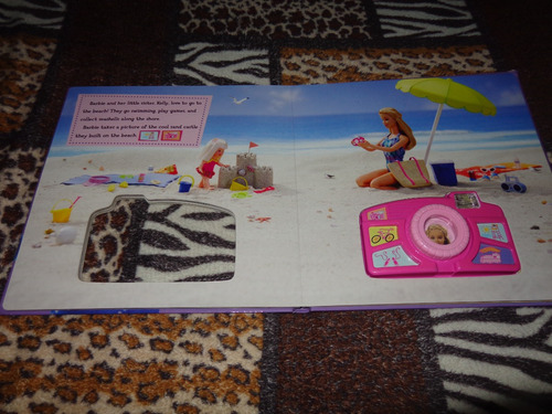 Barbie Picture Perfect Camera Libro De Tapa Dura Con Sonido (Usado)