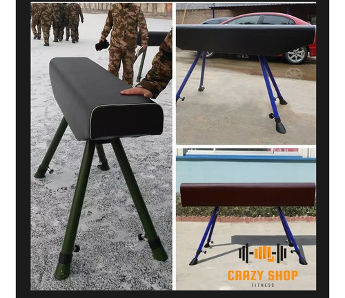 Imagen 5 de 10 de Potro Caballete De Gimnasia Con Arcos 1.60mts Pu Acerocrazy