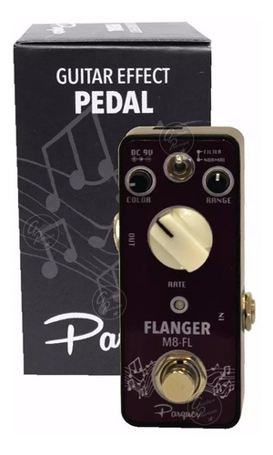 Pedal De Efecto Flanger T/ Mooer Para Guitarra Bajo Garantia
