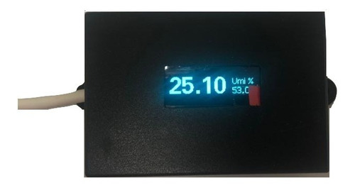 Imagem 1 de 6 de Termometro - Wifi - Sensor Temperatura  Umidade Com Display