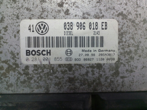 Computadora Golf Jetta 99 1.9 Diesel Manual N/i 038906018eb (Usado)