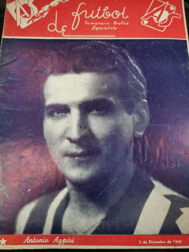 Revista As De Fútbol 1940