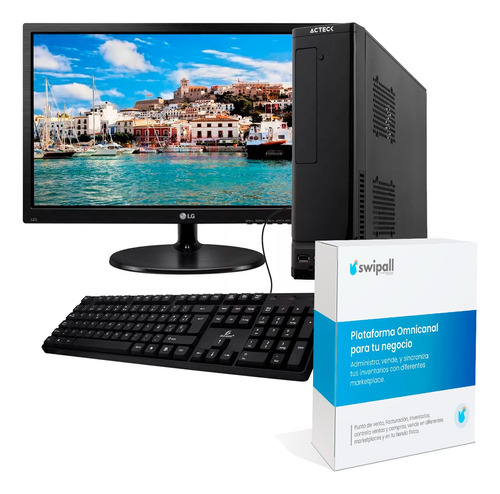 Computadora Desktop Punto De Venta Certificado Para Swipall